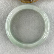 Type A Natural Light Green with Light Lavender Jadeite Bangle 84.56g Inner Diameter 54.5mm 19.0 by 8.4mm (Internal Line) - Huangs Jadeite and Jewelry Pte Ltd