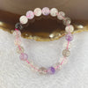 Natural super 7 Crystal Bracelet 19.37g 8.7mm 22beads - Huangs Jadeite and Jewelry Pte Ltd