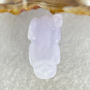 Type A Full Lavender Jadeite Pixiu Pendant Charm 6.53g 24.0 by 12.7 by 11.4mm - Huangs Jadeite and Jewelry Pte Ltd
