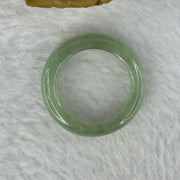 Type A Green Jadeite Ring 4.29g 6.1 by 4.0mm US7 HK15.5 - Huangs Jadeite and Jewelry Pte Ltd