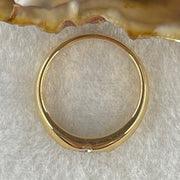 Natural Marquise Shape Diamond in 18K Yellow Gold Ring D0.21ct Total 4.3g US7 HK15 - Huangs Jadeite and Jewelry Pte Ltd