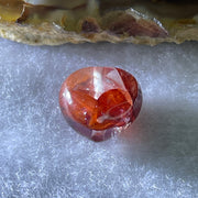 Natural Ferruginous Quartz Heart Shape Charm 1.53g 11.4 by 12.9 by 7.3mm - Huangs Jadeite and Jewelry Pte Ltd