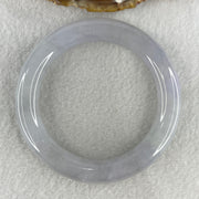 Certified Type A Natural Jelly Full Lavender Jadeite Bangle 76.19g Inner Diameter 58.8mm 11.5 by 11.8mm (Slight Internal Lines) - Huangs Jadeite and Jewelry Pte Ltd