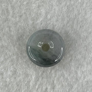 Type A Light Lavender With Wuji Grey Piao Hua Jadeite Ping An Kou Charm/Pendant 2.08g 13.6 by 5.4mm - Huangs Jadeite and Jewelry Pte Ltd