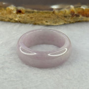 Type A Lavender Jadeite Ring 5.63g 8.4 by 3.6mm US9.5 HK21 - Huangs Jadeite and Jewelry Pte Ltd