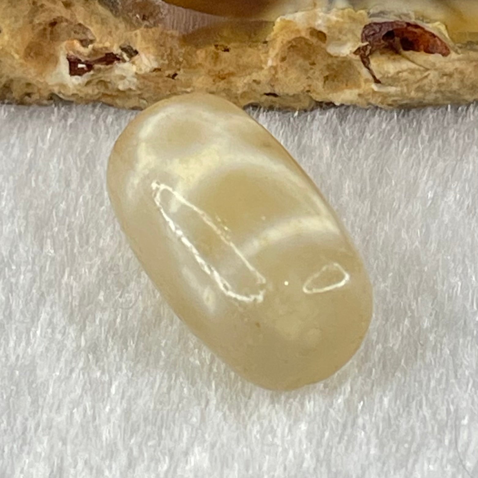 Natural Powerful Tibetan Old Oily Agate Double Cai Shen God of Fortune Dzi Bead Heavenly Master (Tian Zhu) 双财神长天珠 2.88g 17.6 by 9.9mm - Huangs Jadeite and Jewelry Pte Ltd