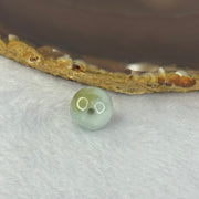 Type A Lavender with Sky Blue and Yellowish Green Patches Jadeite Bead for Bracelet/Necklace/Earrings/Ring 4.04g 13.4mm - Huangs Jadeite and Jewelry Pte Ltd