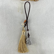 Type A Lavender with Wuji Black Patches Jadeite Male Pixiu Pendant 11.00g 26.0 by 17.7 by 12.8mm - Huangs Jadeite and Jewelry Pte Ltd