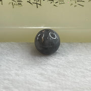 Type A Grey Wuji Jadeite Beads for Bracelet/Necklace/Earring/Ring 1.65g 9.8mm - Huangs Jadeite and Jewelry Pte Ltd
