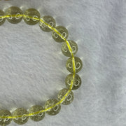 Natural Libyan Moldavite Meteorite Crystal Beads Bracelet 天然利比亚陨石手链 21.73g 17.5cm 9.9mm 21 Beads - Huangs Jadeite and Jewelry Pte Ltd