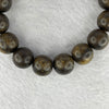 Natural Old Wild Malaysia Agarwood Bracelet (Sinking Type) 天然老野生马来西亚沉香手链 24.57g 19cm 14.2mm 16 Beads - Huangs Jadeite and Jewelry Pte Ltd