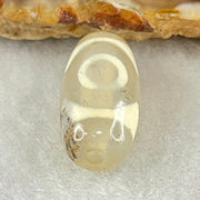 Natural Powerful Tibetan Old Oily Agate 3 Eyes Dzi Bead Heavenly Master (Tian Zhu) 三眼天诛 3.38g 20.1 by 10.8mm - Huangs Jadeite and Jewelry Pte Ltd