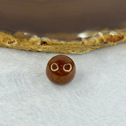 Type A Brown Jadeite Bead for Bracelet/Necklace/Earrings/Ring 4.09g 13.5mm - Huangs Jadeite and Jewelry Pte Ltd