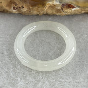 Natural Type A White Jadeite Mini Round Shape Pendant | Harmony, Peace & Wholeness Talisman (1.46g | 3.2 x 3.5mm | Internal Line) - Huangs Jadeite and Jewelry Pte Ltd
