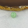 Type A Green Jadeite Bead for Bracelet/Necklace 2.47g 11.4mm - Huangs Jadeite and Jewelry Pte Ltd