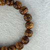 Natural Hainan Huang Huali Rosewood Beads Bracelet 天然海南黄花梨手链 10.24g 17cm 10.8mm 20 Beads - Huangs Jadeite and Jewelry Pte Ltd