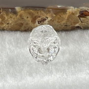 Natural Clear Quartz Labubu Charm Display 3.24g 19.4 by 12.1 by 10.5m - Huangs Jadeite and Jewelry Pte Ltd