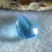 Natural Sky Blue Topaz Teardrop Shape 11.62ct 19.4 by 12.3 by 6.8mm - Huangs Jadeite and Jewelry Pte Ltd
