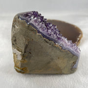 Natural Amethyst Rough Irregular Shaped  Display 633.7g 53.2 by 98.1 by 94.2mm - Huangs Jadeite and Jewelry Pte Ltd