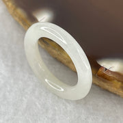 Natural Type A White Jadeite Mini Round Shape Pendant | Harmony, Peace & Wholeness Talisman (1.46g | 3.2 x 3.5mm | Internal Line) - Huangs Jadeite and Jewelry Pte Ltd
