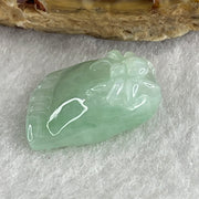 Natural Type A Green Jadeite Spider on Foot Charm Pendant 3.47g 19.2 by 14.0 by 9.0mm - Huangs Jadeite and Jewelry Pte Ltd
