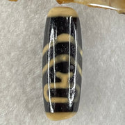 Natural Powerful Tibetan Old Oily Water Pattern One Eye Vajra With Nectar Vessel Treasure Bottle Agate Bead Heavenly Master (Tian Zhu) 天珠 8.40g 34.6 by 12.3mm - Huangs Jadeite and Jewelry Pte Ltd