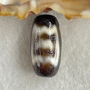 Natural Powerful Tibetan Old Oily Agate Garuda Dzi Bead Heavenly Master (Tian Zhu) 2.86g 19.7 by 10.0mm - Huangs Jadeite and Jewelry Pte Ltd