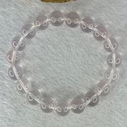 Natural Rose Quartz Beads Bracelet 天然玫瑰石英珠手链 32.72g 17.5cm 10.9mm 19 Beads - Huangs Jadeite and Jewelry Pte Ltd