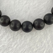 Natural Iron Blood King Amber Beads Bracelet 天然铁血王琥珀手链 10.50g 17cm 9.8mm 21 Beads - Huangs Jadeite and Jewelry Pte Ltd