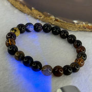 Natural Mixed Amber Beads Bracelet 7.82g 15.5cm 8.7mm 22 Beads - Huangs Jadeite and Jewelry Pte Ltd