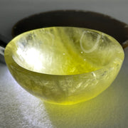Natural Citrine Bowl Display 314.57g 96.8 by 42.5mm - Huangs Jadeite and Jewelry Pte Ltd