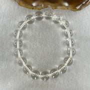 Natural Clear Quartz Beads Bracelet 26.77g 15cm 10.1mm 19 Beads - Huangs Jadeite and Jewelry Pte Ltd