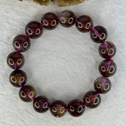 Very Good Grade Natural Auralite 23 Bracelet 天然激光23手链 56.92g 19cm 13.9mm 16 Beads - Huangs Jadeite and Jewelry Pte Ltd