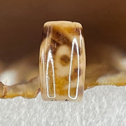 Natural Powerful Tibetan Old Oily Agate Patina Guiren Tairen Human Dzi Bead Totem Amulet Heavenly Master (Tian Zhu) 贵人天诛 4.73g 20.1 by 11.6mm - Huangs Jadeite and Jewelry Pte Ltd