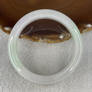 Type A Faint Green and Lavender Jadeite Bangle 70.75g inner diameter 58.4mm 13.8 by 9.0mm (Very Very Slight Internal Line) - Huangs Jadeite and Jewelry Pte Ltd
