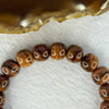 Natural Hainan Huang Huali Rosewood Beads Bracelet 天然海南黄花梨手链 10.24g 17cm 10.8mm 20 Beads - Huangs Jadeite and Jewelry Pte Ltd