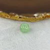 Type A Apple Green Jadeite Bead for Bracelet/Necklace/Earrings/ Ring 2.56g 11.5mm - Huangs Jadeite and Jewelry Pte Ltd