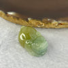Type A Yellow with Sky Blue Jadeite Pixiu Pendent A货黄加天空蓝翡翠貔貅牌 11.92g 27.9 by 17.1 by 12.2 mm - Huangs Jadeite and Jewelry Pte Ltd
