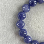Above Average Grade Natural Blue Tanzanite Beads Bracelet 46.67g 16cm 11.8mm 17 Beads - Huangs Jadeite and Jewelry Pte Ltd