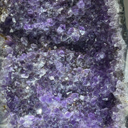 Natural Brazil Amethyst Cave with White Calcite 17,1633kg 220.0x230.0x590.0mm - Huangs Jadeite and Jewelry Pte Ltd