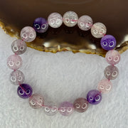 Natural Super 7 Beads Bracelet 32.34g 17.5cm 10.8mm 19 Beads - Huangs Jadeite and Jewelry Pte Ltd