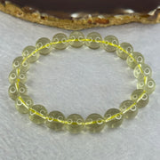 Natural Libyan Moldavite Meteorite Crystal Beads Bracelet 天然利比亚陨石手链 22.62g 17.5cm 9.9mm 21 Beads - Huangs Jadeite and Jewelry Pte Ltd