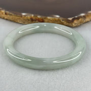 Type A Jelly Sky Blue Jadeite Bangle Internal Diameter 52.5mm 61.30g 9.0 by 8.4mm (Very Slight Internal Lines) - Huangs Jadeite and Jewelry Pte Ltd