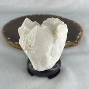 Natural Milky White Quartz Display 334.86g 77.4 by 59.0 by 87.7mm - Huangs Jadeite and Jewelry Pte Ltd