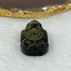 Natural Black Osidian Dragon Tortoise Charm 15.64g 32.7 by 23.6 by 13.9mm - Huangs Jadeite and Jewelry Pte Ltd