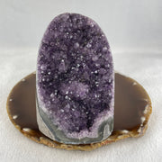 Natural Amethyst Rough Irregular Shaped Display 598.6g 72.8 by 80.3 by 90.0mm - Huangs Jadeite and Jewelry Pte Ltd