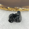 Type A Opaque Black Omphasite Elephant Charm A货墨翠大象牌 8.99g 20.4 by 17.3 by 15.5 mm - Huangs Jadeite and Jewelry Pte Ltd