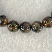 Good Grade Natural Petersite Beads Bracelet 26.85g 16cm 10.4mm 19 Beads - Huangs Jadeite and Jewelry Pte Ltd