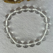 Natural Clear Quartz Bracelet 天然白水晶手链 30.62g 17cm 10.6mm 19 Beads - Huangs Jadeite and Jewelry Pte Ltd