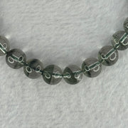 Very Good Grade Natural Green Phantom Quartz Beads Bracelet 23.14g 17cm 9.3mm 22 Beads - Huangs Jadeite and Jewelry Pte Ltd